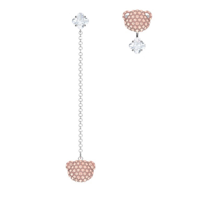 施华洛世奇 小熊耳饰