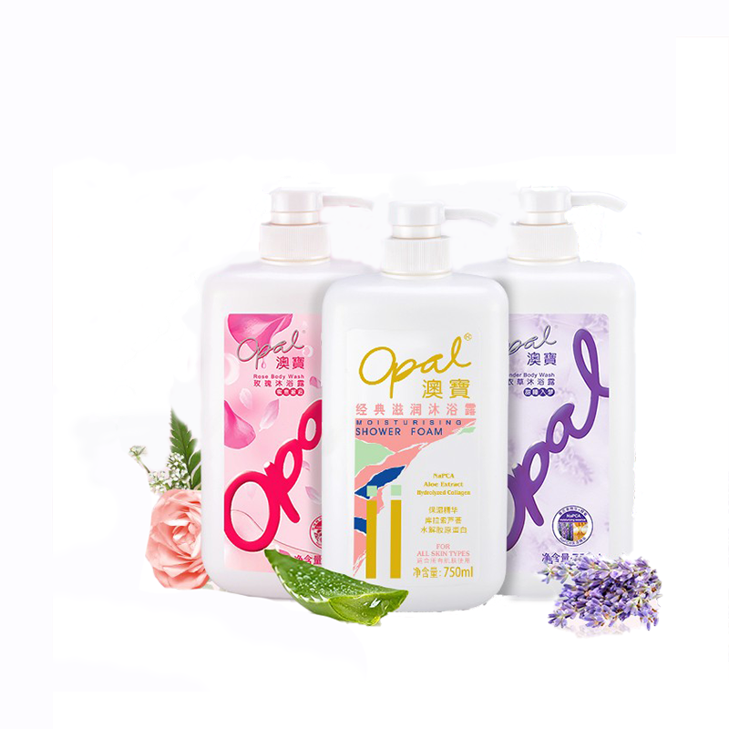 澳宝茶花薰衣草滋润补水沐浴露