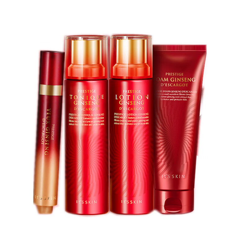 伊思 红参蜗牛护肤套装