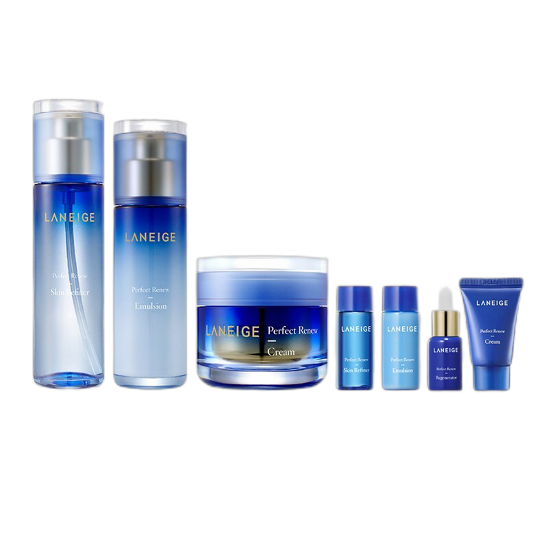 兰芝 花青素亮肤套装