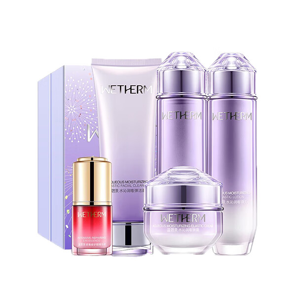 温碧泉 水沁润嘭弹护肤套装