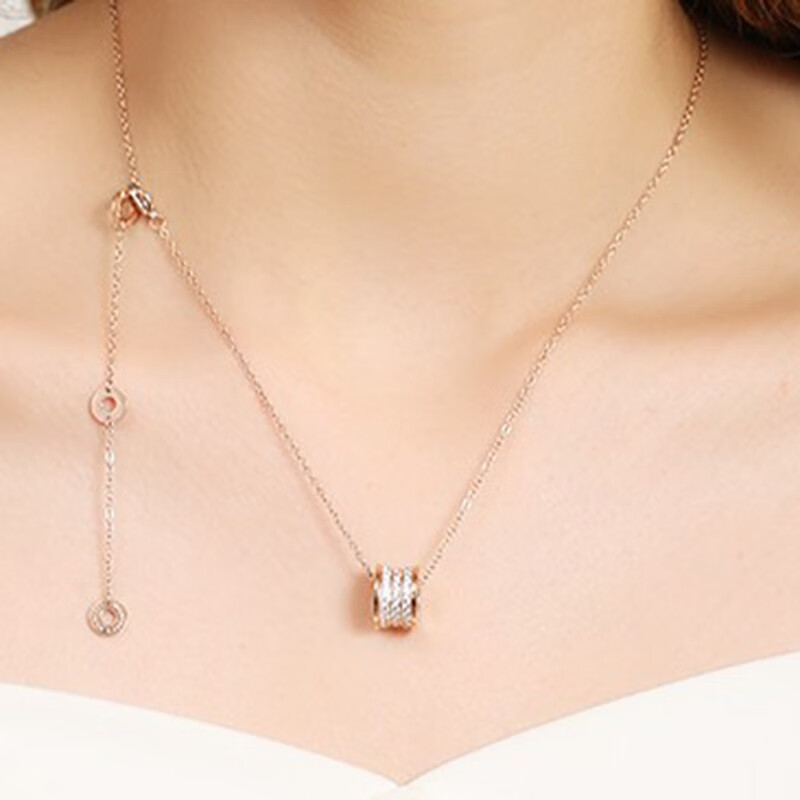 宝柏莉 小蛮腰满天星项链