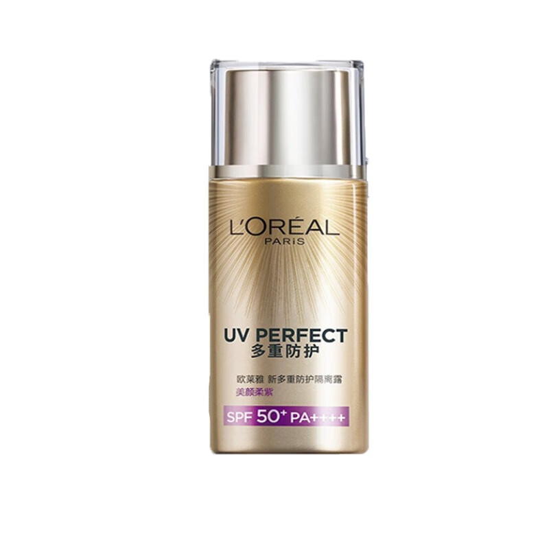 欧莱雅美颜柔紫防晒霜