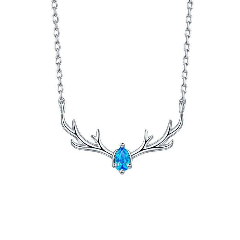 卡蒂罗 鹿角蓝皓石项链