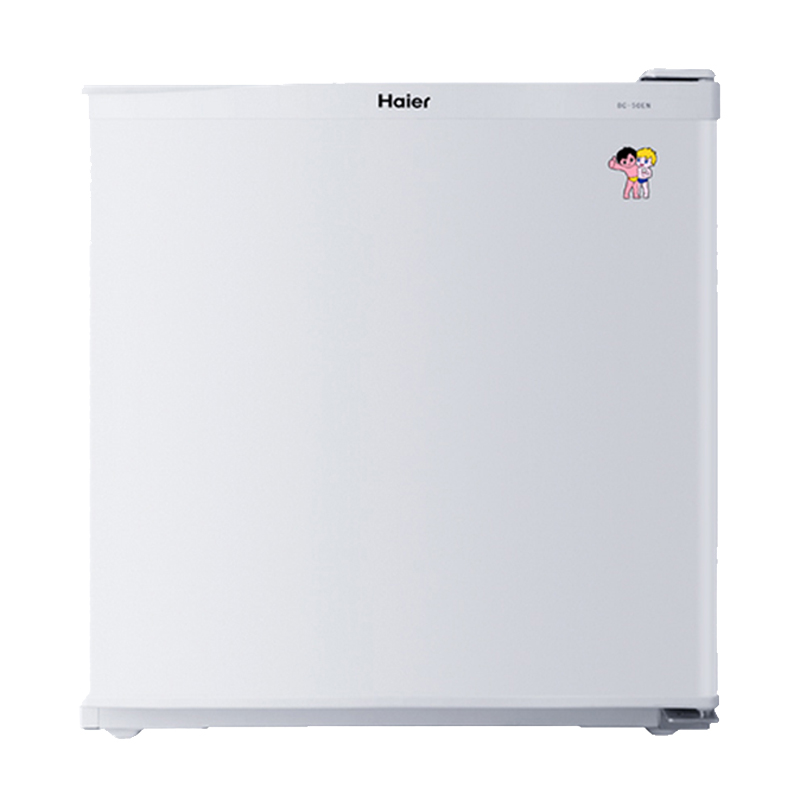 海尔 节能静音单门冰箱