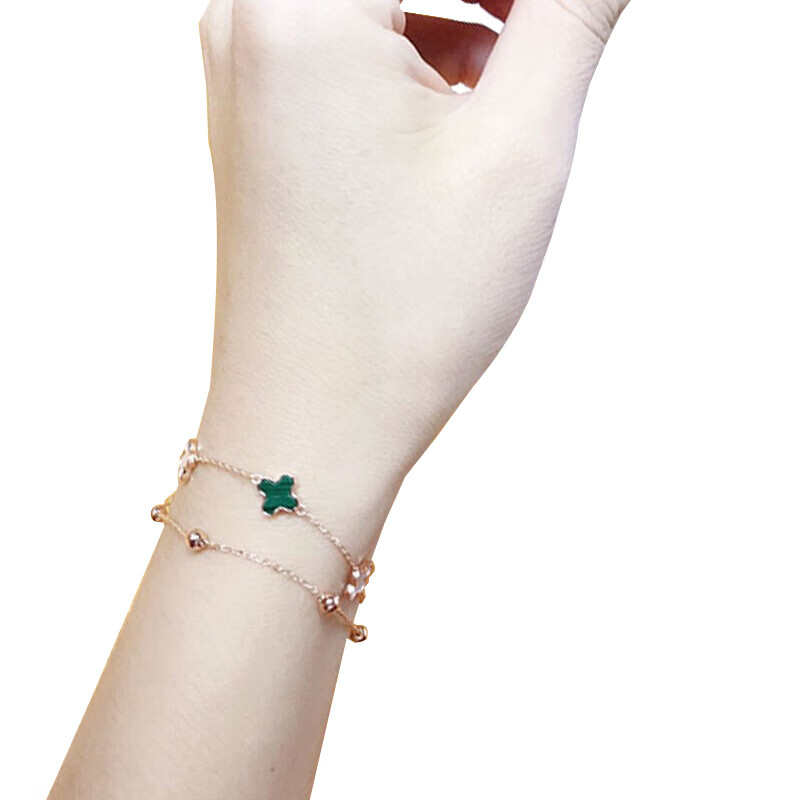 艾素 彩金玛瑙 手链