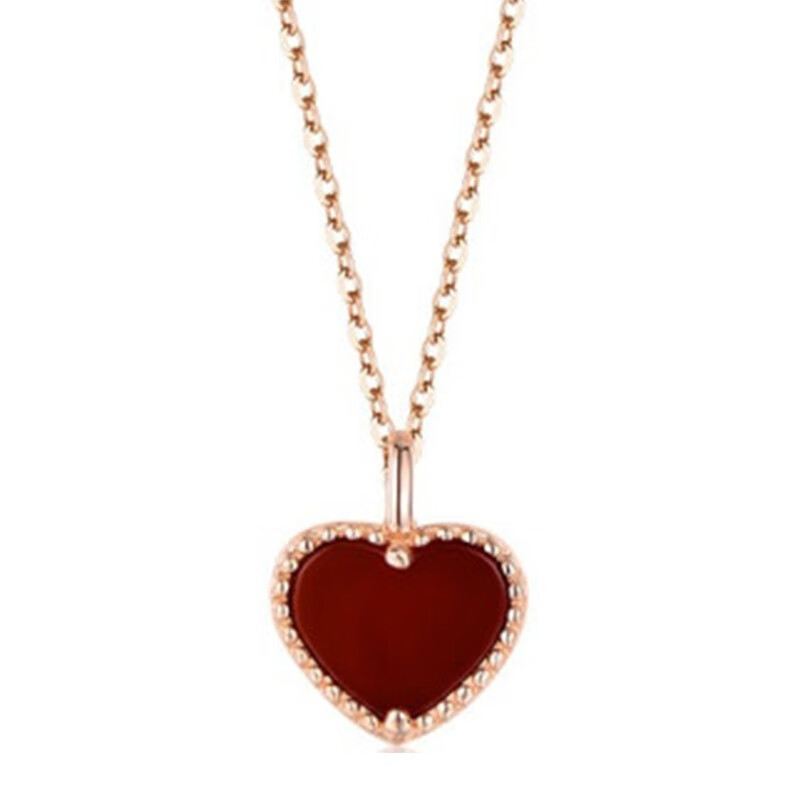 爱的约定 红心吊坠 项链