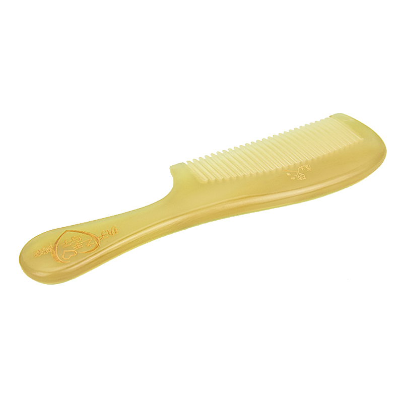 虞美人 不扎头皮 牛角梳