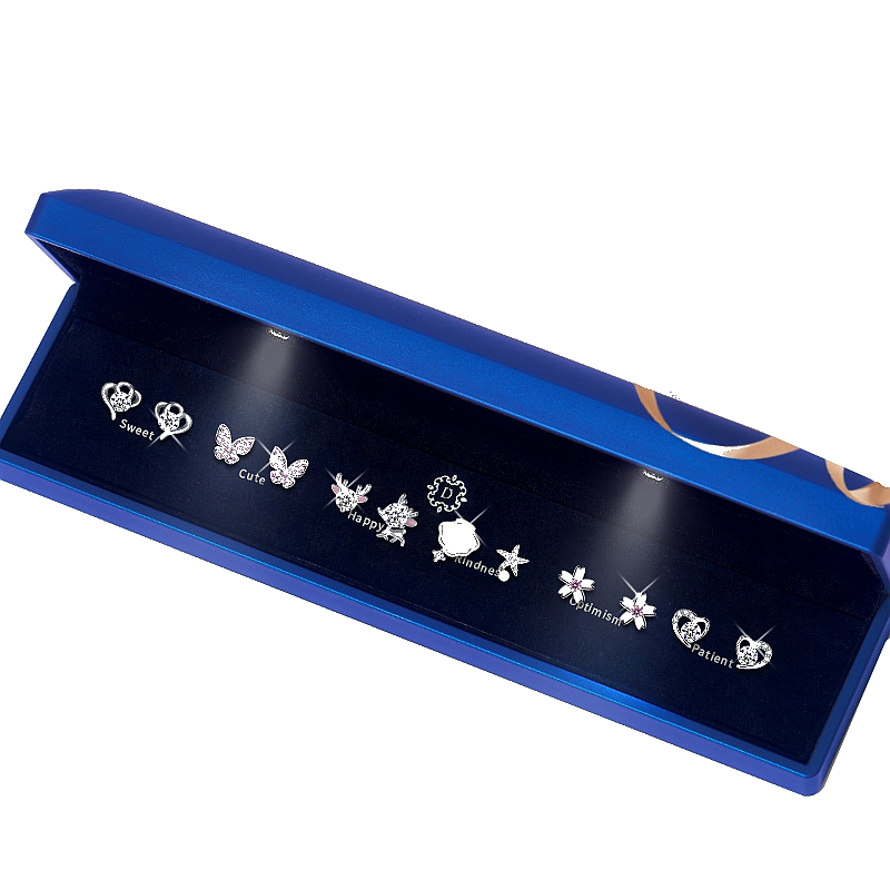 缔晶 S925银 耳饰套装