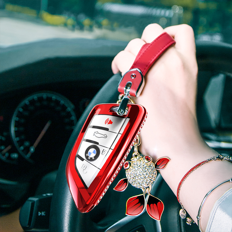 奥倍 魅力红汽车钥匙套