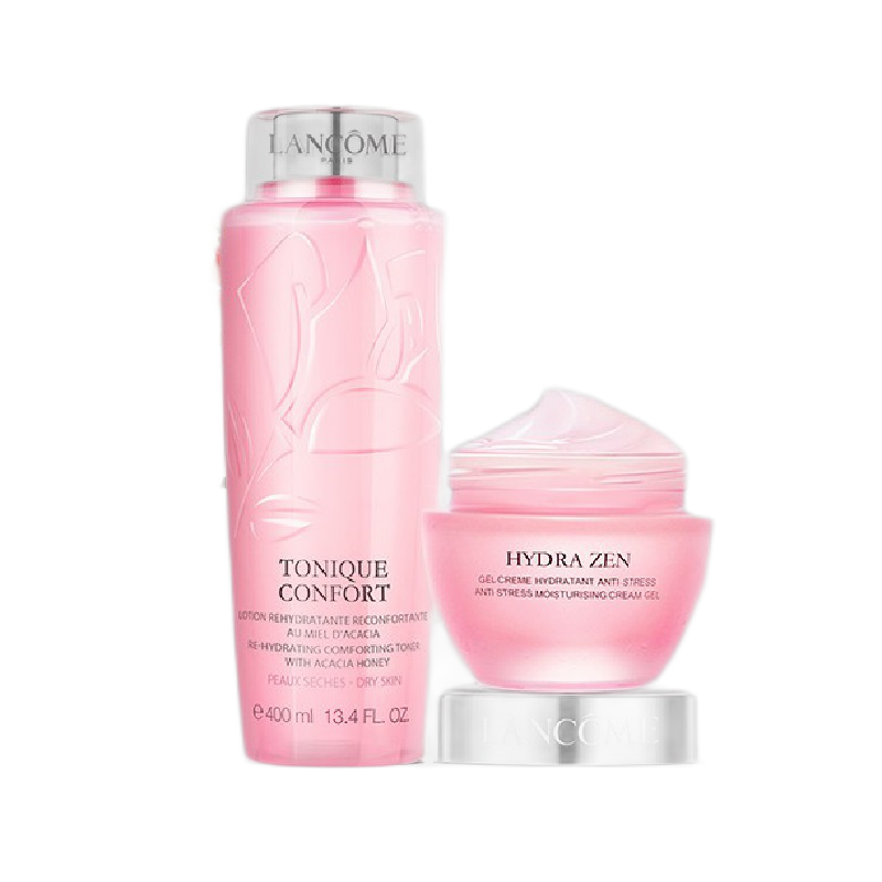 兰蔻 深层滋润水润亮白套装