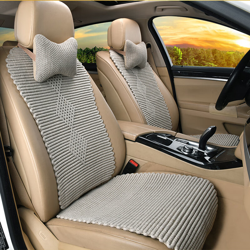 鑫天缘小蛮腰纯亚麻座垫