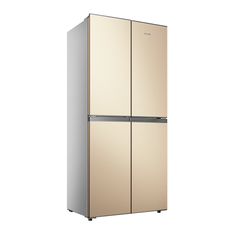 现代 十字对开多门冰箱