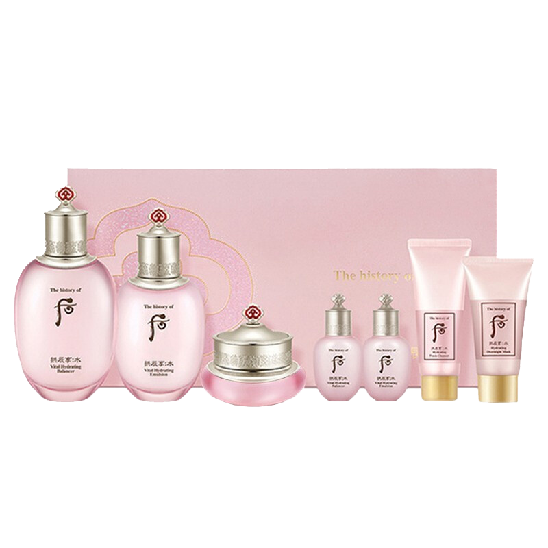 后 补水锁水护肤套装