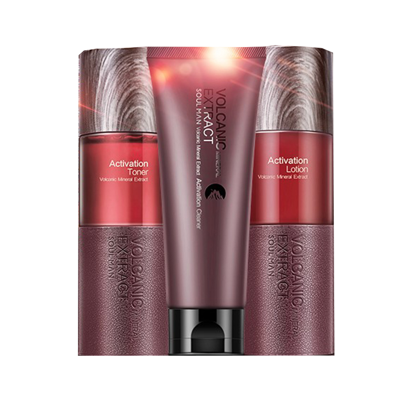 极男 舒缓补水 护肤套装