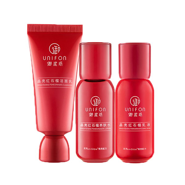 御泥坊 晶亮红石榴护肤套装