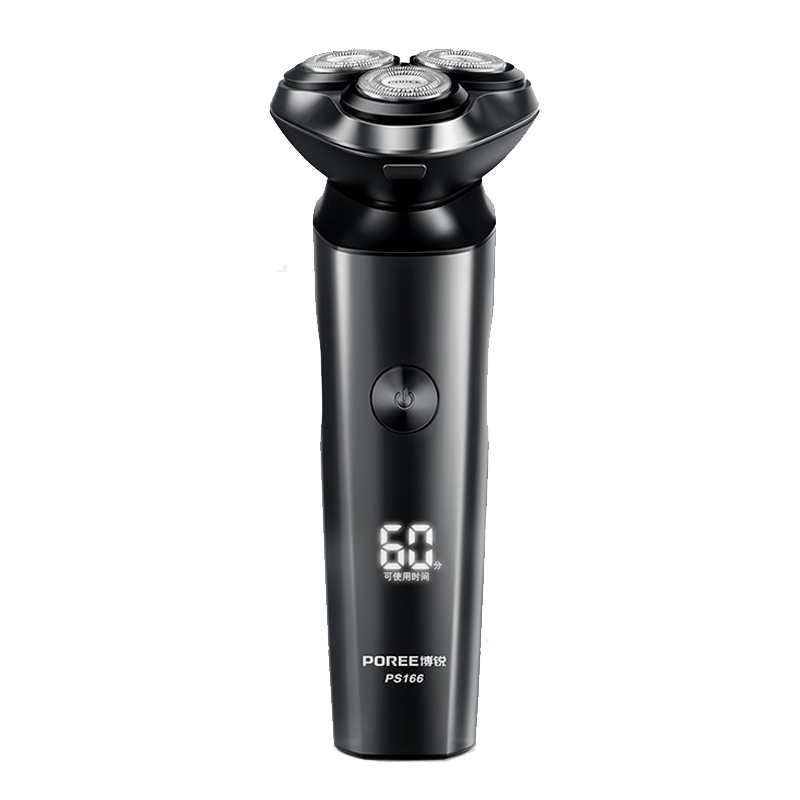 博锐全身水洗智能充电式剃须刀