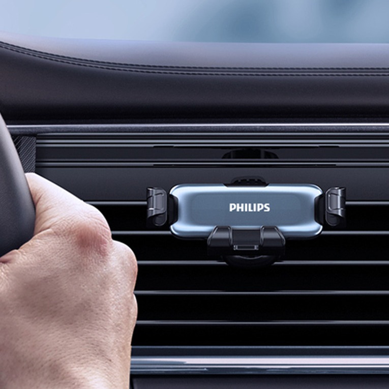 飞利浦重力自动感应车载支架