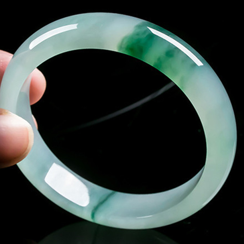 影享 A货飘花 翡翠手镯