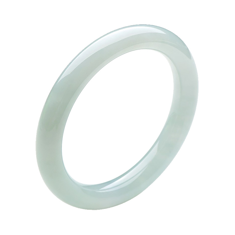 千载一玉 清雅质朴 翡翠手镯