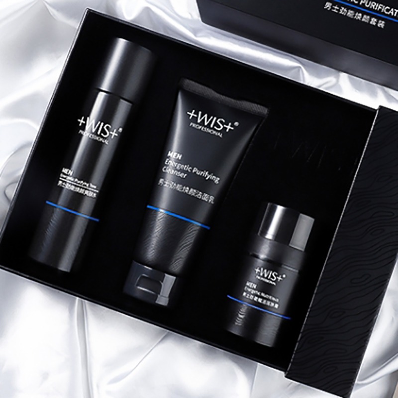 WIS男士劲能焕颜水乳护肤套装