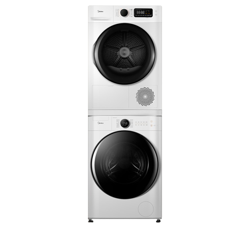 美的全自动热泵烘干洗烘套装