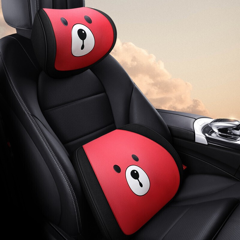 博紫 太空记忆棉 汽车头枕腰靠