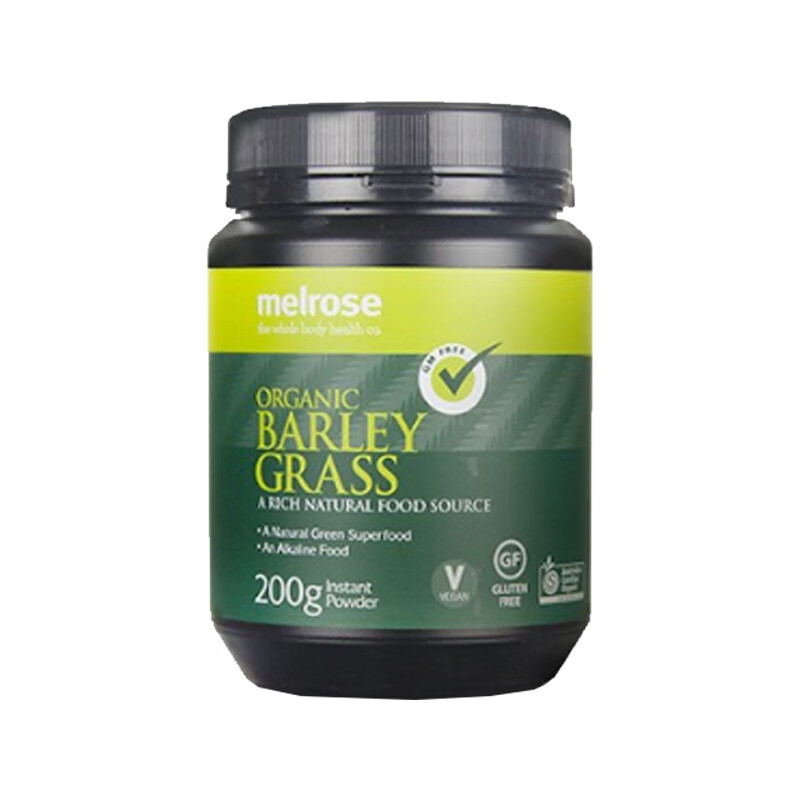 Melrose 天然 大麦草粉