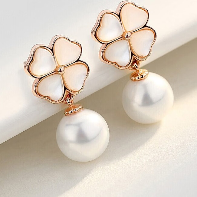 欧芙丽 925银珍珠耳饰