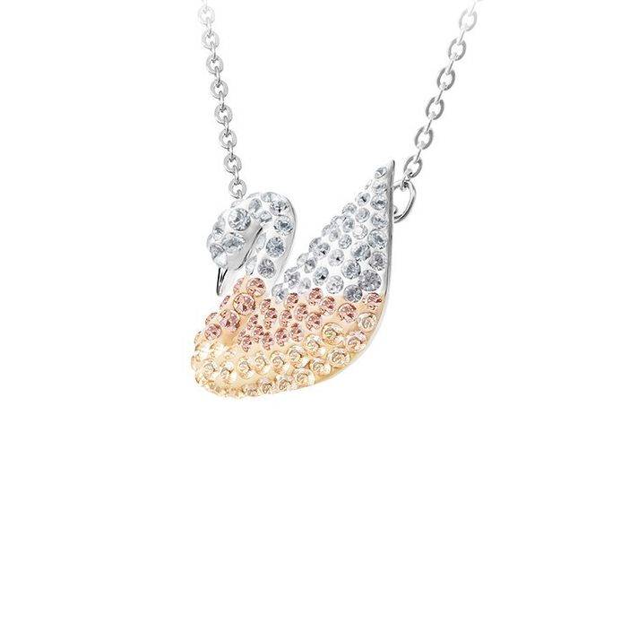 施华洛世奇 渐变大天鹅项链女