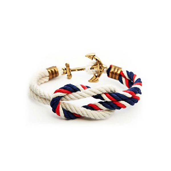 KJP手工船锚手链