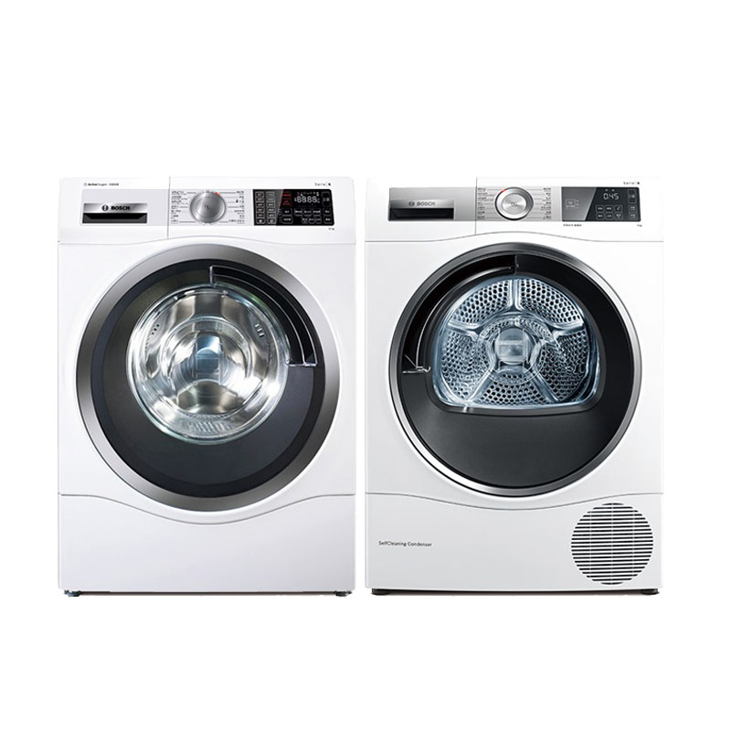 博世 热泵烘干洗烘套装