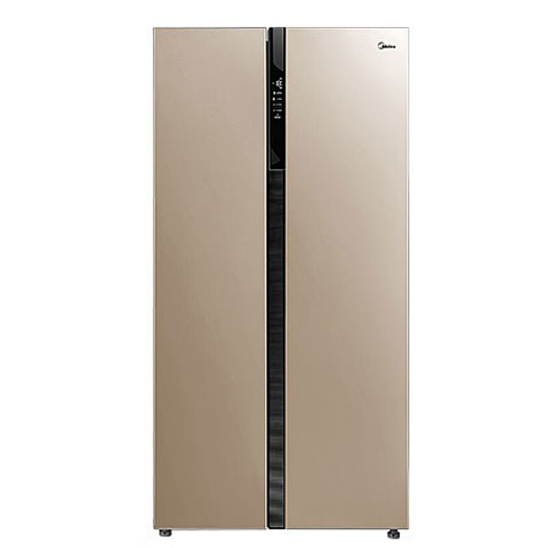 美的 精准温控 对开门冰箱