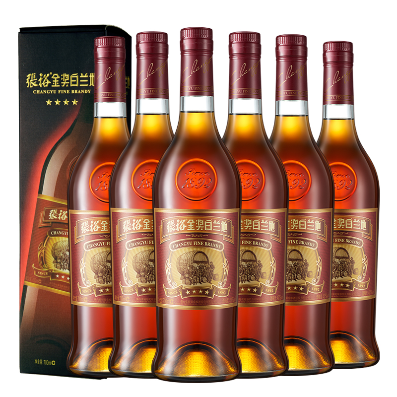 张裕 四星金奖白兰地