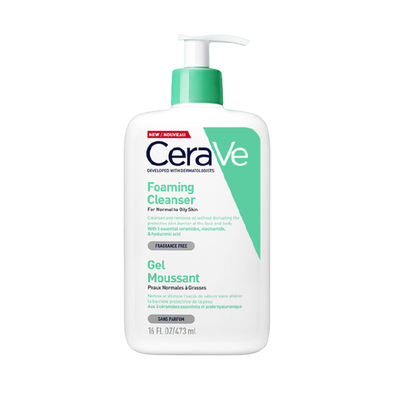 CeraVe 泡沫净颜洁面啫喱