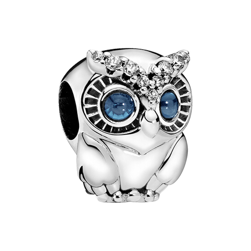 潘多拉闪耀猫头鹰吊坠