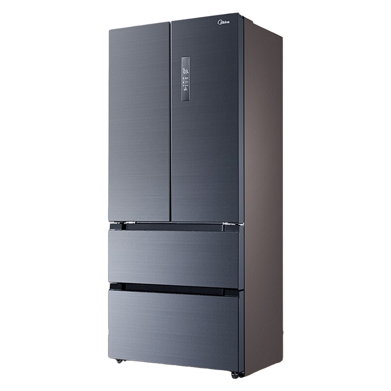 美的 开门报警冰箱