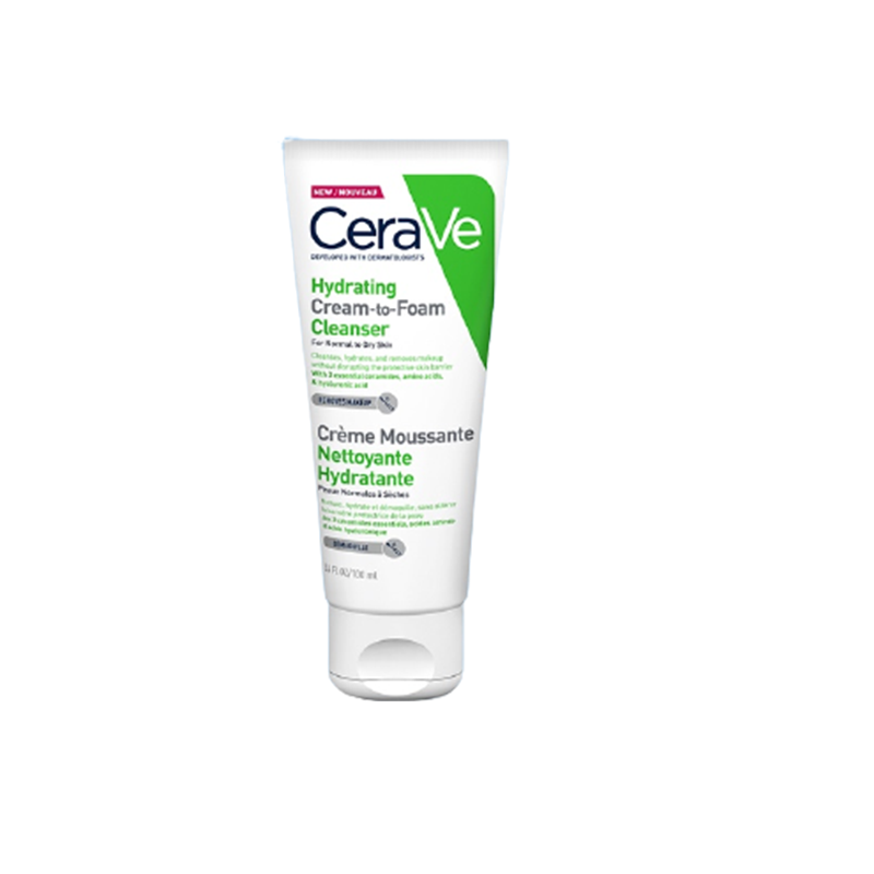 CeraVe修护保湿泡沫洁面乳