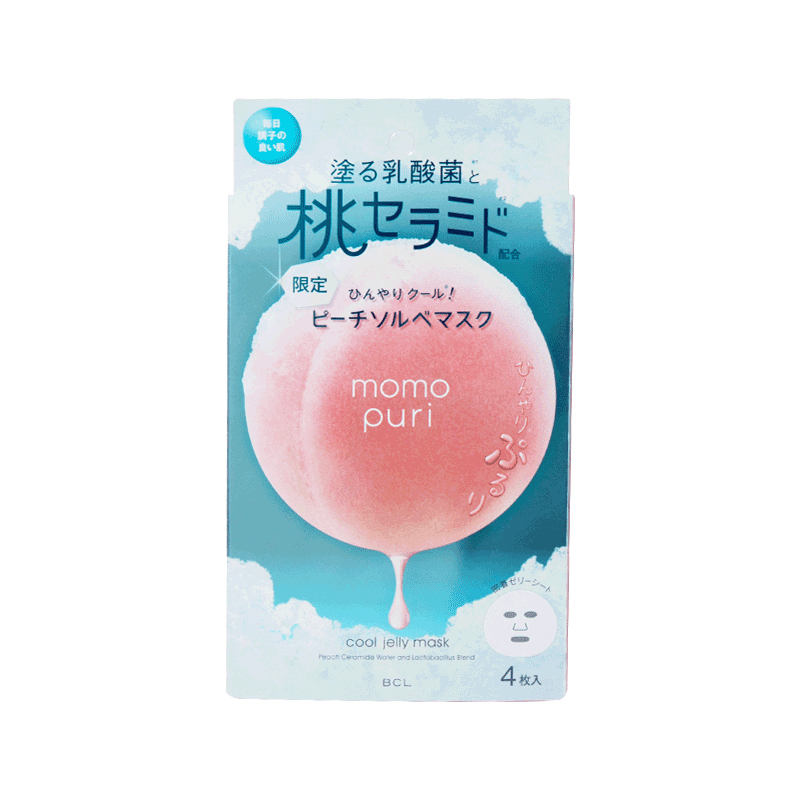 BCL蜜桃澎润面膜