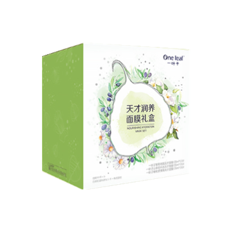 一叶子 植物纤维保湿面膜