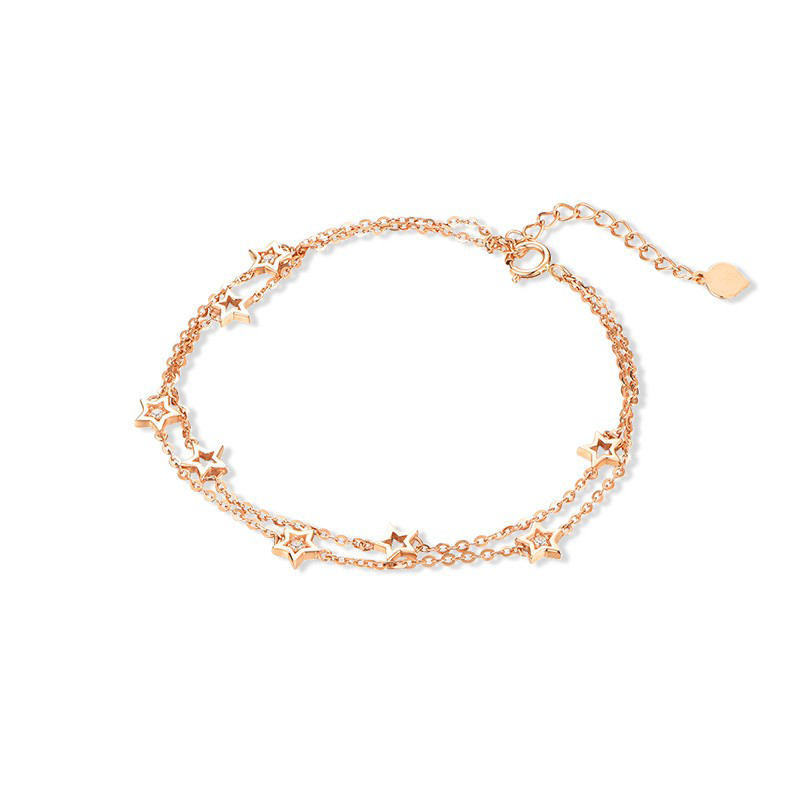 爱的约定 双层星星手链 腕饰