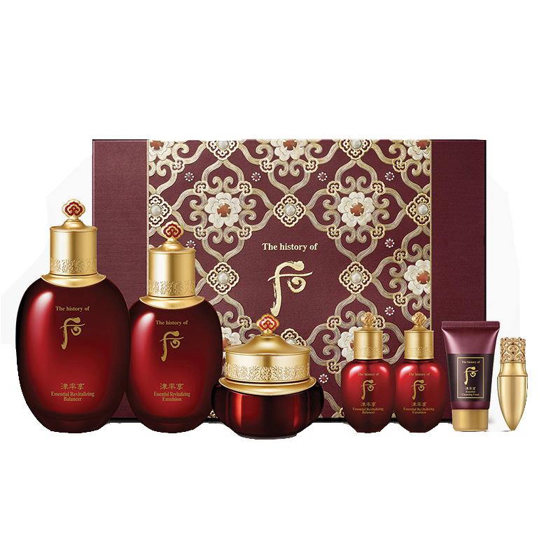 后 津率享水乳霜护肤套装