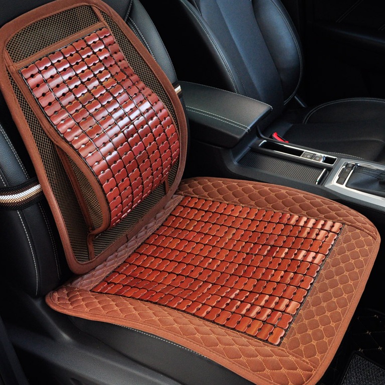 笨斯基竹片防滑汽车座垫