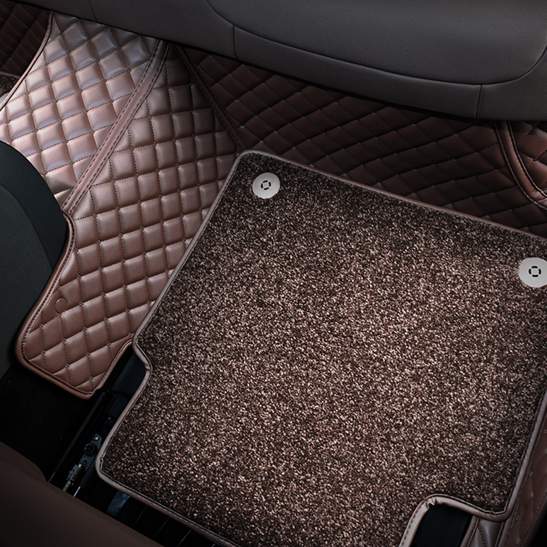 祁丰双层丝圈汽车脚垫