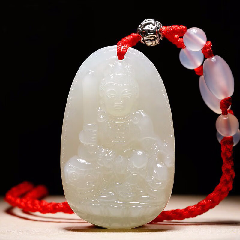 慈元阁 红绳翡翠吊坠