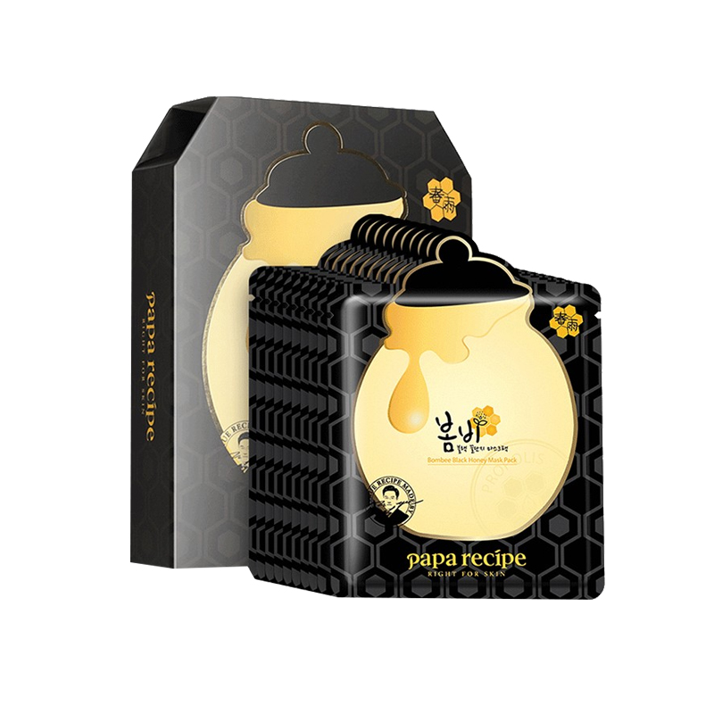 春雨 黑色麦卢卡蜂胶面膜