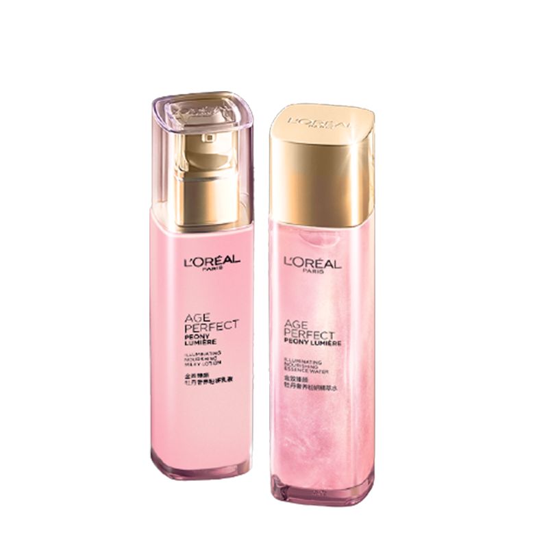 欧莱雅 牡丹奢养水乳套装