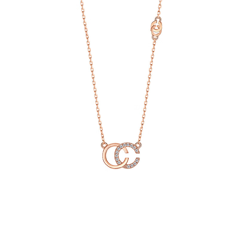 T400 双C字母 项链