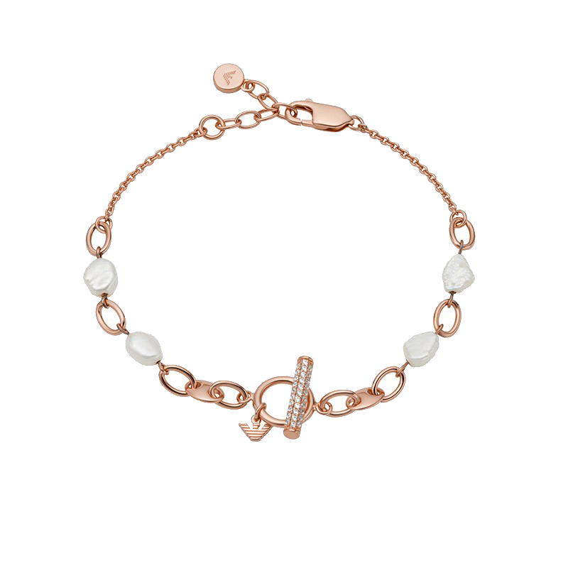 阿玛尼珍珠手链