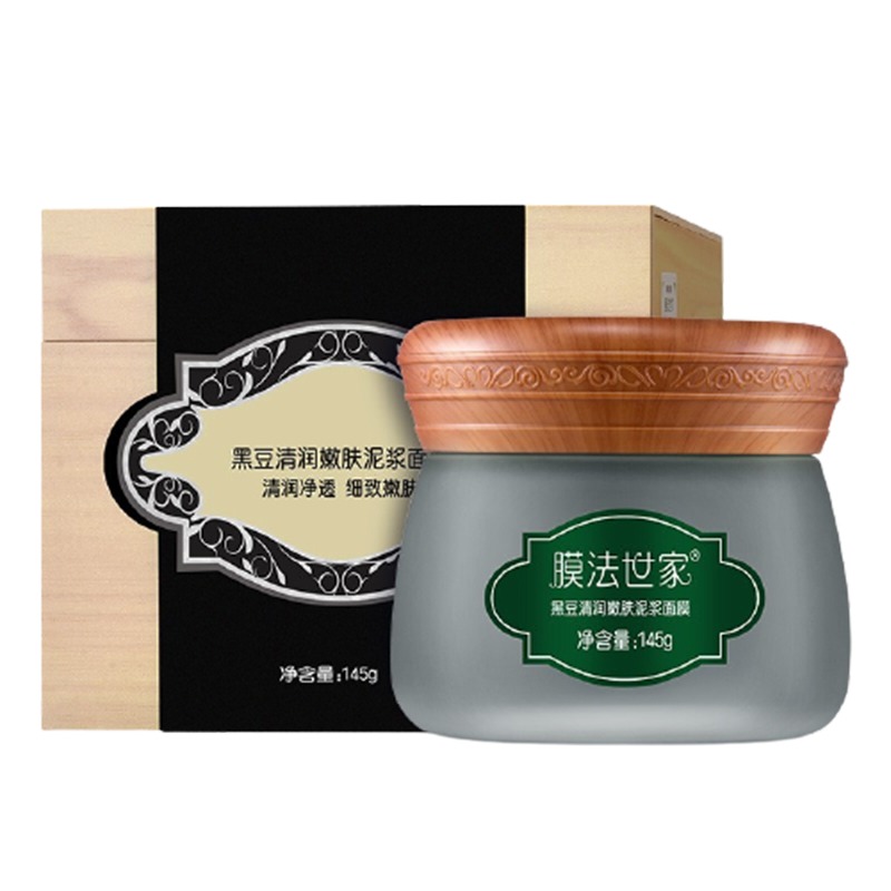 膜法世家 黑豆泥浆 面膜